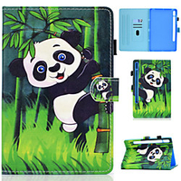 Case For Samsung Galaxy Samsung Galaxy Tab S7 T870/875 / Samsung Galaxy Tab A7 2020 T500/505 Card Holder / Flip / Magnetic Full Body Cases Animal / Tree PU Leather