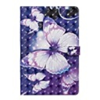 Case For Samsung Galaxy Samsung Tab A 10.1(2019)T510 / Galaxy Tab A 10.5 T595 T590 / galaxy tab A 9.7 T550 T555 Wallet / Card Holder / with Stand Full Body Cases Butterfly PU Leather / TPU