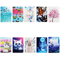 Case For Samsung Galaxy Samsung Tab A 10.1(2019)T510 / Samsung Tab A 8.0(2019)T290/295 / Samsung Tab S4 10.5 SM-T830 / T835 / T837 Card Holder / Shockproof / Flip Full Body Cases Butterfly / Animal