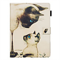 Case For Samsung Galaxy Samsung Tab A 10.1(2019)T515 / Galaxy Tab A 10.5 T595 T590 Card Holder / Shockproof / with Stand Full Body Cases PU Leather