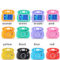 Case For Samsung Galaxy Samsung TAB A 7.0 T280 / T285 Shockproof / with Stand / Child Safe Back Cover Solid Colored / Cartoon Silica Gel