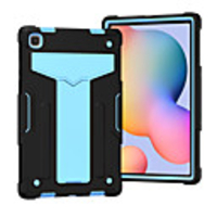 Case For Samsung Galaxy Samsung Tab A 8.0 2019 T290 295 Galaxy Tab A 8.4 2020 Shockproof with Stand Back Cover Solid Colored Silicone PC