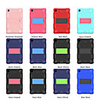 Case For Samsung Galaxy Samsung Tab A 8.0(2019)T290/295 / Samsung Tab A 8.0 2018 T387V / Galaxy Tab A 8.4 (2020) Shockproof / with Stand Back Cover Lines / Waves / Solid Colored / Armor Acrylic