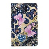 Case For Samsung Galaxy Samsung Tab A 8.0(2019)T290/295 / Samsung Tab A8(2019)P200/205 / Samsung TAB A 8.0 2017 T380 / T385 Wallet / Card Holder / with Stand Full Body Cases Butterfly PU Leather / TPU