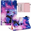Case For Samsung Galaxy Samsung Tab A 8.0(2019)T290/295 / Samsung Tab A8(2019)P200/205 Dustproof / with Stand / Flip Back Cover sky PU Leather