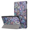 Case For Samsung Galaxy Samsung Tab S5e T720 10.5 / Samsung Tab A 10.1(2019)T510 Shockproof / Flip / Origami Full Body Cases Tree Hard PU Leather