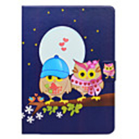 Case For Samsung Galaxy Tab 3 10.1 Card Holder / with Stand / Flip Full Body Cases Owl Hard PU Leather