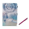 Case For Samsung Galaxy Tab 4 7.0 / Tab S2 9.7 / Tab S2 8.0 Card Holder Dream Catcher Hard PU Leather