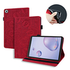 Case For Samsung Galaxy Tab A 10.1 2019 T510 Galaxy Tab A 10.5 T595 T590 Samsung Tab S6 T860 865 Card Holder Flip Full Body Cases Solid Colored PU Leather miniinthebox