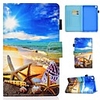 Case For Samsung Galaxy Tab A 10.1(2019)T510 Tab A 8.0(2019)T290 295 TAB A 10.1 T580N T585C P610 T350 Card Holder with Stand Pattern Full Body Cases Scenery PU Leather