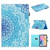 Case For Samsung Galaxy Tab A2 10.5 T590 Tab A 10.1 T510 Tab A 8.0 T290 295 S6 lite P610 P615 Tab S5e T720 T725 Wallet Card Holder with Stand Full Body Cases Flower PU Leather