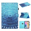 Case For Samsung Galaxy Tab A2 10.5 T590 Tab A 10.1 T510 Tab A 8.0 T290 295 S6 lite P610 P615 Tab S5e T720 T725 Wallet Card Holder with Stand Full Body Cases Flower PU Leather