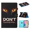 Case For Samsung Galaxy Tab A2 10.5 T590 Tab A 10.1 T510 Tab A 8.0 T290 295 S6 lite P610 P615 Tab S5e T720 T725 Wallet Card Holder with Stand Full Body Cases Word Phrase PU Leather