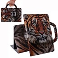 Case For Samsung Galaxy Tab A2 10.5(2018) / Samsung Tab A 10.1(2019)T510 / Samsung Tab A 8.0(2019)T290/295 Card Holder / with Stand / Flip Full Body Cases Animal PU Leather