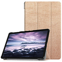 Case For Samsung Galaxy Tab A2 10.5(2018) Shockproof / Origami Full Body Cases Solid Colored PU Leather