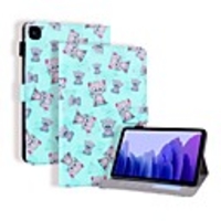Case For Samsung Galaxy Tab A7 10.4 2020 T505 S7 T870 T875 T720 T725 Tab s5e Tab A2 10.5 T590 Tab A 10.1 T510 Tab A 8.0 T290 295 T580 P610 Card Holder with Stand Flip Full Body Cases Animal PU Leather