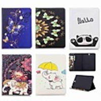 Case For Samsung Galaxy Tab S3 9.7 Wallet / Card Holder / with Stand Full Body Cases Elephant Hard PU Leather