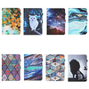 Case For Samsung Galaxy Tab S6 Lite SM-P610 615 Card Holder Shockproof Pattern Full Body Cases PU Leather TPU magnetic buckle miniinthebox