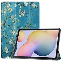 Case For Samsung Galaxy Tab S7 plus T970 Tab S7 T870 Tab A7 2020 T500 with Stand Flip Ultra-thin Apricot Blossom PU Leather Case for Samsung Tab S6 Lite (SM-P610) Tab A 8.4 (2020) Tab S6 SM-T860