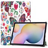 Case For Samsung Galaxy Tab S7 plus T970 Tab S7 T870 Tab A7 2020 T500 with Stand Flip Ultra-thin Butterfly PU Leather Case for Samsung Tab S6 Lite (SM-P610) Tab A 8.4 (2020) Tab S6 SM-T860