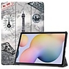 Case For Samsung Galaxy Tab S7 plus T970 Tab S7 T870 Tab A7 2020 T500 with Stand Flip Ultra-thin Eiffel Tower PU Leather Case for Samsung Tab S6 Lite (SM-P610) Tab A 8.4 (2020) Tab S6 SM-T860