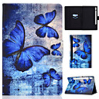Case For Samsung Galaxy Tab S7 T870 875 Samsung Galaxy Tab A7 2020 T500 505 Card Holder Flip Magnetic Full Body Cases Animal PU Leather