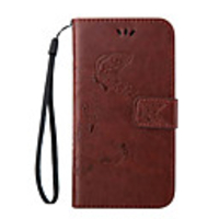 Case For Samsung Galaxy Trend 3 / J5 (2016) / J3 Wallet / Card Holder / with Stand Full Body Cases Butterfly PU Leather