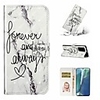 Case For Samsung Note 20 Ultra Note 20 Plus Note 10 Galaxy M30(2019) / Galaxy Note 10 Galaxy J6 (2018) Shockproof / with Stand / Flip Full Body Cases Sexy Lady / Geometric Pattern / Marble PU Leather
