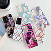 Case for Samsung S20 S20plus note10 note10pro splicing marble plating process TPU material smooth beautiful mobile phone case
