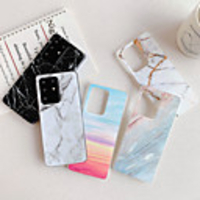 Case for Samsung scene graph Samsung Galaxy S20 S20 Plus S20 Ultra A51 A71 Classic marble pattern bright surface TPU material IMD process all-inclusive mobile phone case HJ3
