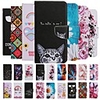Case For Samsung Scene Map Samsung Galaxy S20 S20 Plus S20 Ultra A51 A71 Cartoon Painted Pattern PU Leather Card Wallet Phone Case XC