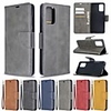 Case for Samsung Scene Picture Samsung Galaxy S20 S20 Plus S20 Ultra A51 A71 Solid color sheepskin pattern PU leather material card holder lanyard all-inclusive anti-fall mobile phone case BF