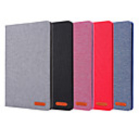 Case For Samsung Tablet Samsung Tab A 10.1(2019)T510 / Samsung Tab A 8.0(2019)T290/295 / Samsung Tab S6 T860/865 Shockproof / Magnetic Full Body Cases Solid Colored Canvas