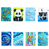 Case For Samsung Tablets Samsung Tab A 10.1(2019)T510 / Samsung Tab A 8.0(2019)T290/295 / Samsung Tab S6 T860/865 Card Holder / Shockproof Full Body Cases Cartoon TPU