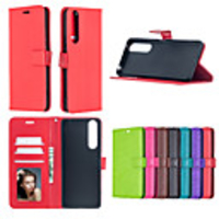 Case For Sony E5 M5 XP XA X XZ XA1 Xcompact Xperia Z5Mini xperiaZ5 L1 XZ1 XZ1Compact XZ2 XZ2ComPact XA1Utral L2 XA2 XZ3 XA3 Card Holder Shockproof Flip Full Body Cases Solid Colored PU Leather TPU