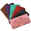 Case For Sony Sony Xperia L3 / Sony Xperia L1 / Xperia L4 Wallet / Card Holder / Shockproof Full Body Cases Solid Colored / Flower PU Leather / TPU