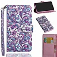Case For Sony Sony Xperia L3 / Sony Xperia XZ2 / Xperia XA3 Wallet / Card Holder / with Stand Full Body Cases Flower PU Leather / TPU