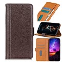 Case For Sony Xperia 10 II Xperia 1 II Xperia L4 Wallet Card Holder with Stand Full Body Cases Solid Colored Genuine Leather Case For Sony Xperia XZ5 Xperia 1 Xperia 10 Plus XA3 XZ3 L3