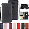 Case For Sony Xperia XZ2 L2 XZP ZPS XA1 P XA1 XA2 XA2Compact Card Holder Flip Magnetic Full Body Cases Solid Colored PU Leather
