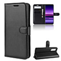 Case For SonyXperia 1/SonyXperia 5/SonyXperia 10 Litchi Texture Horizontal Flip Leather Case with Wallet amp; Holder amp; Card Slots