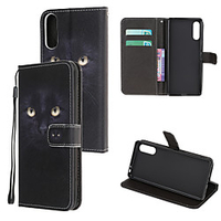 Case For SonyXperia L4 with Stand Pattern Magnetic Full Body Cases Animal Flower PU Leather miniinthebox