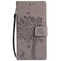 Case For SonyXperia Z5 Premium / SonyXperia Z5 / Z5 Mini Wallet / Card Holder / with Stand Full Body Cases Tree Hard PU Leather