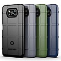 Case For Xiaomi Mi 10 / Mi 10 Ultra Shockproof Back Cover Solid Colored PC