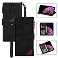 Case For Xiaomi Mi 10 Pro Lite Redmi 8A Note 9 Pro Max 9S 10X Note 8 Wallet Card Holder with Stand Full Body Cases Solid Colored PU Leather