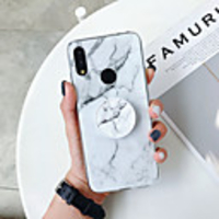 Case For Xiaomi Mi 9 8 8 Lite Redmi 6 Note 7 Note 7 Pro Note 6 Note 6 Pro Note 5 with Stand Pattern Back Cover Marble TPU