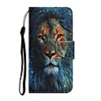 Case For Xiaomi Mi Note 10 Lite Redmi 9A 9C 8 7A Note 9S Pro Max Note 8T Note 7 Pro Wallet Card Holder with Stand Full Body Cases Animal PU Leather
