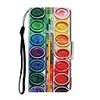 Case For Xiaomi Mi Note 10 Lite Redmi 9A 9C 8 7A Note 9S Pro Max Note 8T Note 7 Pro Wallet Card Holder with Stand Full Body Cases Color Gradient PU Leather