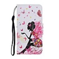 Case For Xiaomi Mi Note 10 Lite Redmi 9A 9C 8 7A Note 9S Pro Max Note 8T Note 7 Pro Wallet Card Holder with Stand Full Body Cases Sexy Lady PU Leather