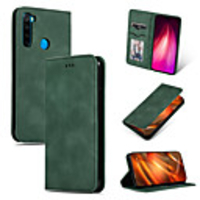 Case For Xiaomi Poco F2 Pro CC9 Pro Note 10 Note 10 Pro Redmi Note 9 10X 4G Note 9 Pro Note 9 Pro Max Note 9S Card Holder Flip Full Body Cases Solid Colored PU Leather TPU