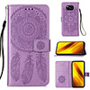 Case For Xiaomi Poco X3 NFC / Mi 10 Lite 5G / Mi 10 Youth 5G / Redmi Note 9 / Redmi Note 9S / Redmi Note 9 Pro Max Card Holder Flip Magnetic Full Body Cases Solid Colored Feathers PU Leather